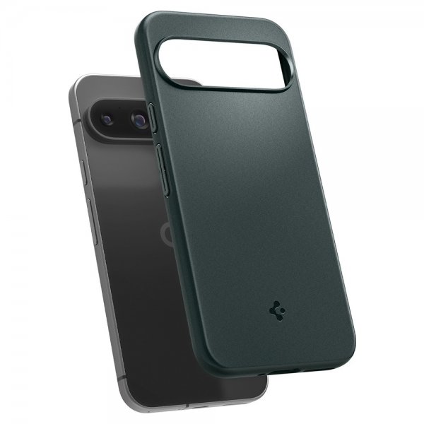 Spigen Google Pixel 9/Pixel 9 Pro Skal Thin Fit Abyss Green