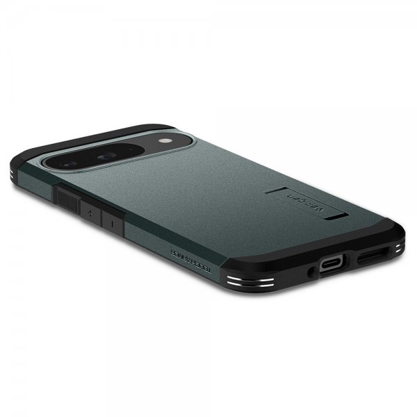 Spigen Google Pixel 9/Pixel 9 Pro Skal Tough Armor Abyss Green