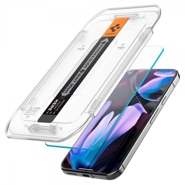 Spigen Google Pixel 9/9 Pro/Pixel 10/10 Pro Skärmskydd GLAS.tR EZ Fit 2-pack