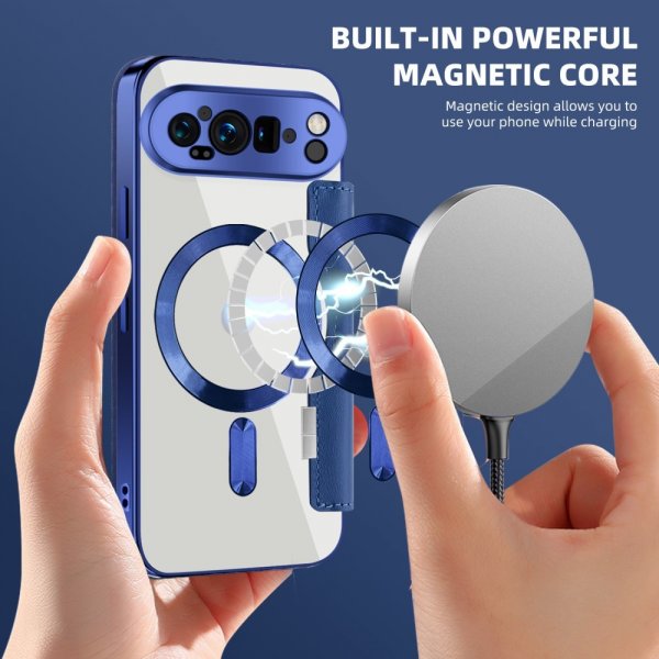Google Pixel 9 Pro Fodral MagSafe Blå