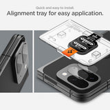 Spigen Google Pixel 9 Pro Fold Kameraskydd Glas.tR EZ Fit Optik 2-pack