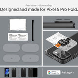 Spigen Google Pixel 9 Pro Fold Kameraskydd Glas.tR EZ Fit Optik 2-pack