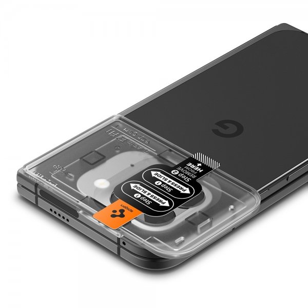 Spigen Google Pixel 9 Pro Fold Kameraskydd Glas.tR EZ Fit Optik 2-pack