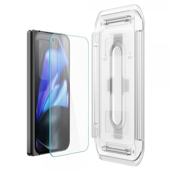 Spigen Google Pixel 9 Pro Fold Skärmskydd GLAS.tR EZ Fit 2-pack