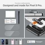Spigen Google Pixel 9 Pro Kameraskydd Glas.tR EZ Fit Optik 2-pack