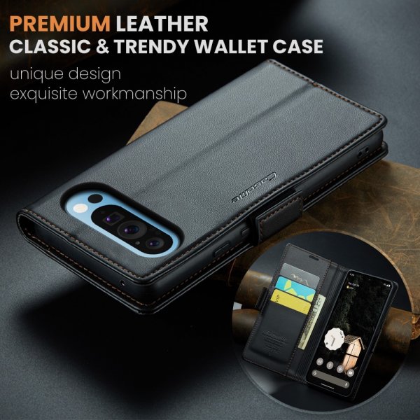 CaseMe Google Pixel 9 Pro XL Fodral 023 Series Svart