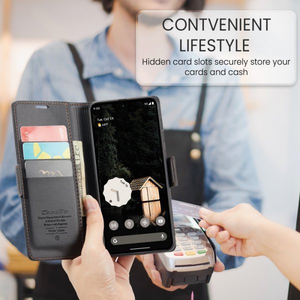 CaseMe Google Pixel 9 Pro XL Fodral 023 Series Svart