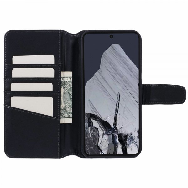 Nordic Covers Google Pixel 9 Pro XL Fodral Essential Leather Raven Black
