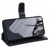 Nordic Covers Google Pixel 9 Pro XL Fodral Essential Leather Raven Black
