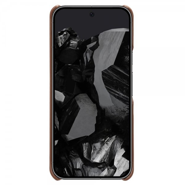 Google Pixel 9 Pro XL Skal med två Kortfack Mörkbrun