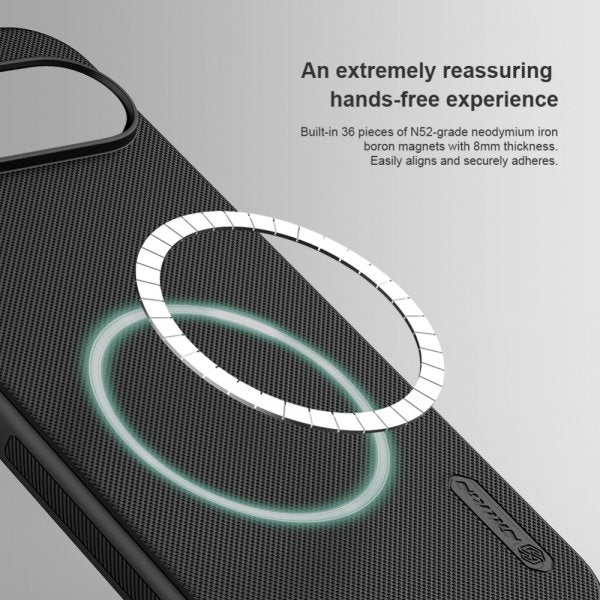 Nillkin Google Pixel 9 Pro XL Skal Super Frosted Shield Pro MagSafe Grön