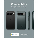 Spigen Google Pixel 9 Pro XL Skal Thin Fit Abyss Green