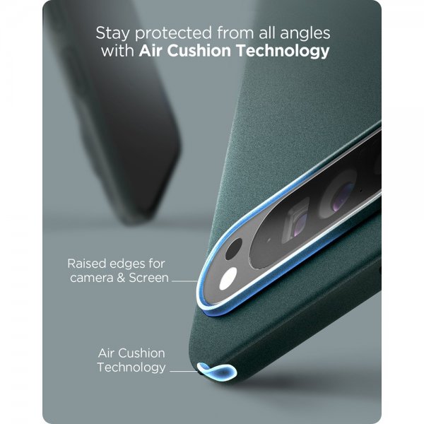 Spigen Google Pixel 9 Pro XL Skal Thin Fit Abyss Green