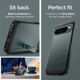 Spigen Google Pixel 9 Pro XL Skal Tough Armor Abyss Green