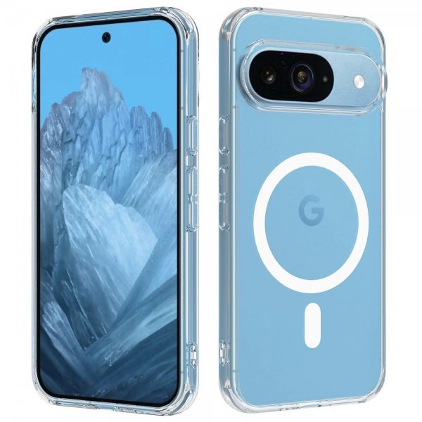 Google Pixel 9 Skal MagSafe Transparent