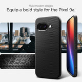 Spigen Google Pixel 9a Skal Liquid Air Matte Black