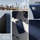 Spigen Google Pixel 9a Skal Liquid Air Navy Blue