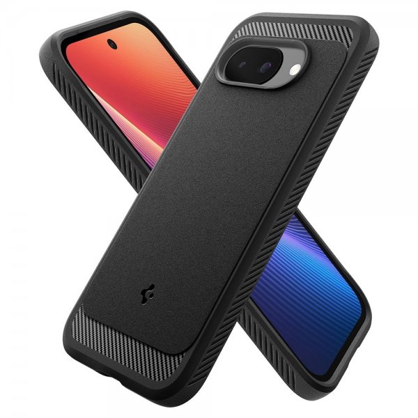Spigen Google Pixel 9a Skal Rugged Armor MagFit Matte Black