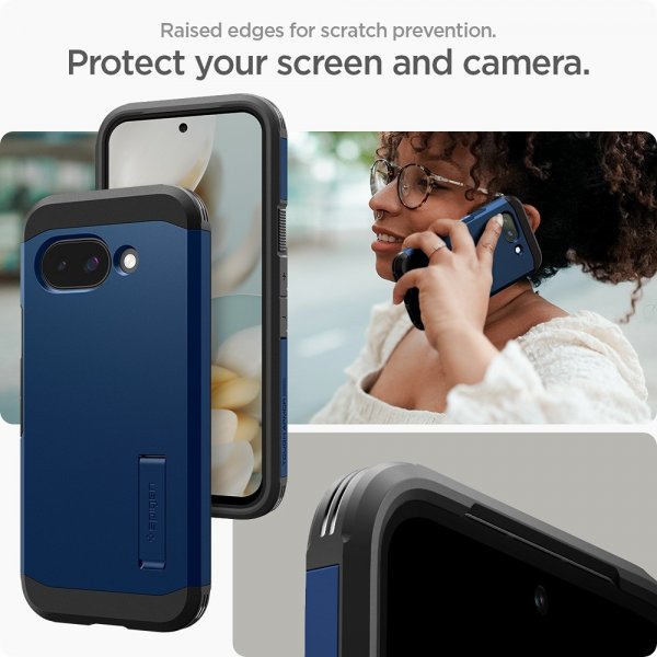 Spigen Google Pixel 9a Skal Tough Armor MagFit Navy Blue