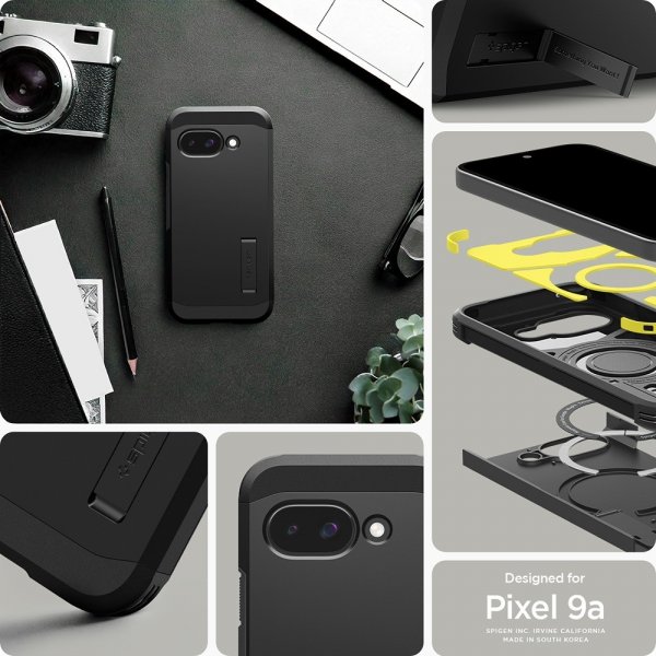 Spigen Google Pixel 9a Skal Tough Armor MagFit Svart