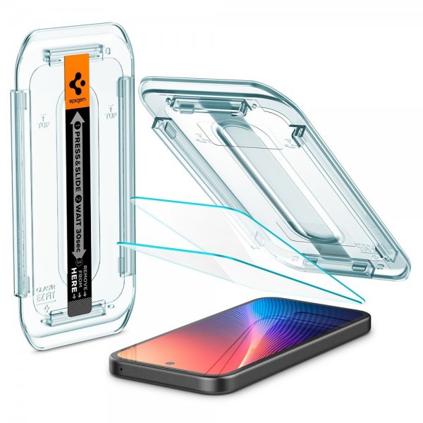 Spigen Google Pixel 9a Skärmskydd GLAS.tR EZ Fit 2-pack