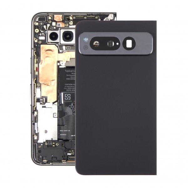 Google Pixel Fold Baksida - Svart