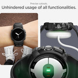 Spigen Google Pixel Watch 1/2/3 41mm Armband och Skal Rugged Armor Pro Svart