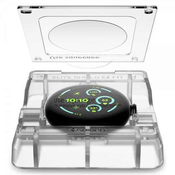 Spigen Google Pixel Watch 3/4 41mm Skärmskydd EliteShield EZ Fit 2-pack