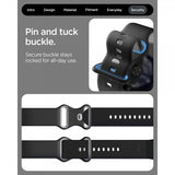 Spigen Google Pixel Watch 3/4 45mm Armband Nano Pop Black Sesame