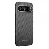 Pitaka Google Pixel 9/Pixel 9 Pro Skal Ultra-Slim Case MagSafe Black/Grey Twill