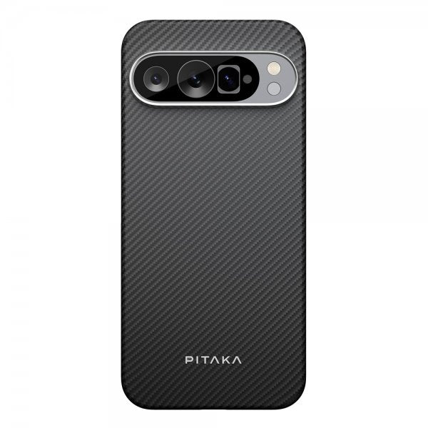 Pitaka Google Pixel 9 Pro XL Skal Ultra-Slim Case MagSafe Black/Grey Twill
