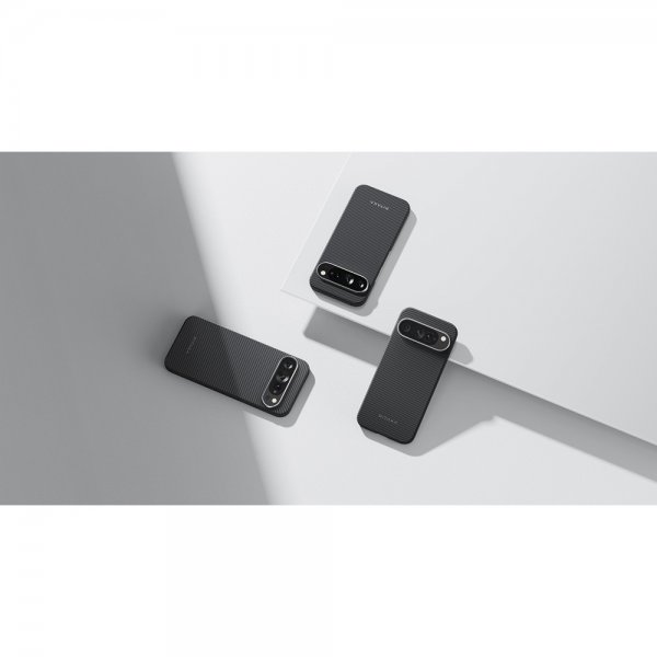 Pitaka Google Pixel 9 Pro XL Skal Ultra-Slim Case MagSafe Black/Grey Twill