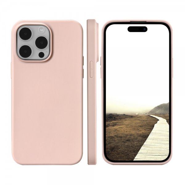 dbramante1928 iPhone 15 Pro Max Skal Greenland Pink Sand