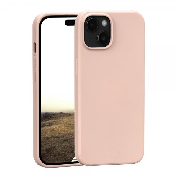 dbramante1928 iPhone 15 Plus Skal Greenland Pink Sand