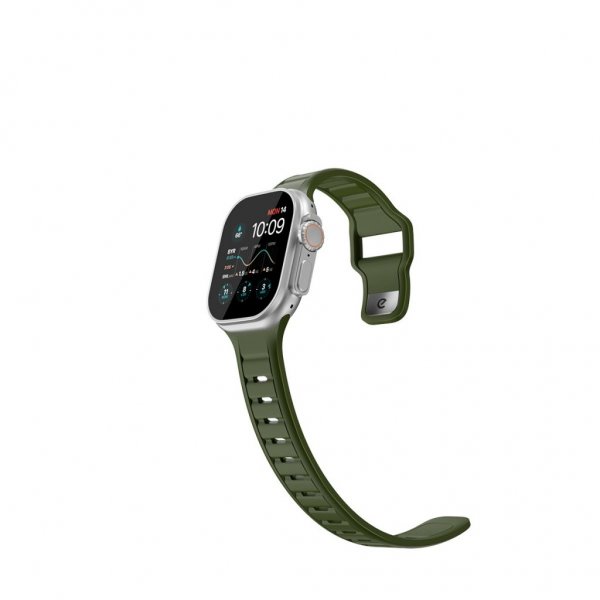 KeyBudz Apple Watch 44/45/46mm/Apple Watch Ultra Armband Journey Forest Green