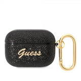 Guess AirPods Pro Skal Glitter Flakes Svart