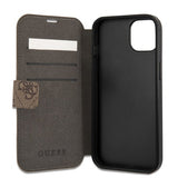 Guess iPhone 13 Fodral Printed Stripe Brun
