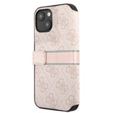 Guess iPhone 13 Fodral Printed Stripe Rosa