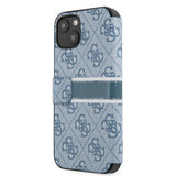 Guess iPhone 13 Mini Fodral Printed Stripe Blå