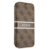 Guess iPhone 13 Mini Fodral Printed Stripe Brun