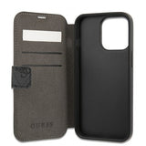 Guess iPhone 13 Pro Max Fodral Printed Stripe Grå