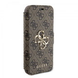 Guess iPhone 15 Fodral 4G Logo Brun