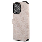 Guess iPhone 15 Pro Max Fodral 4G Logo Rosa