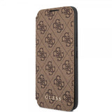 Guess Samsung Galaxy S22 Fodral 4G Logo Brun