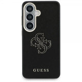 Guess Samsung Galaxy S26 Skal 4G Logo Grained Svart