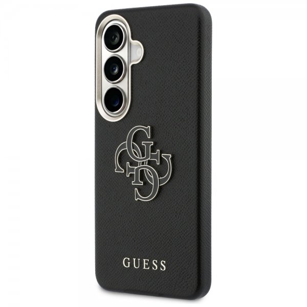 Guess Samsung Galaxy S26 Plus Skal 4G Logo Grained Svart