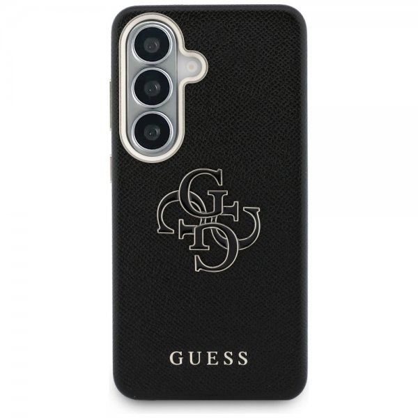 Guess Samsung Galaxy S26 Plus Skal 4G Logo Grained Svart