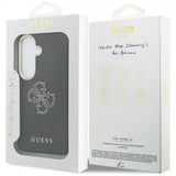 Guess Samsung Galaxy S26 Plus Skal 4G Logo Grained Svart