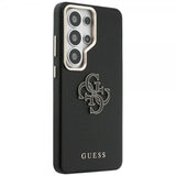 Guess Samsung Galaxy S26 Ultra Skal 4G Logo Grained Svart