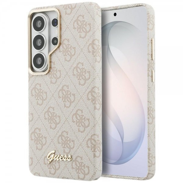 Guess Samsung Galaxy S26 Ultra Skal 4G Script MagSafe Rosa